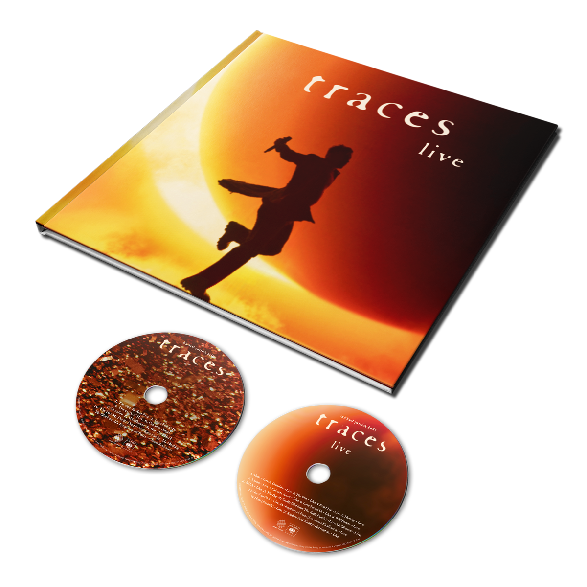 Traces -  Live Fotobuch (2CD, Vinyl-sized Hardcoverbuch, 40 Seiten)